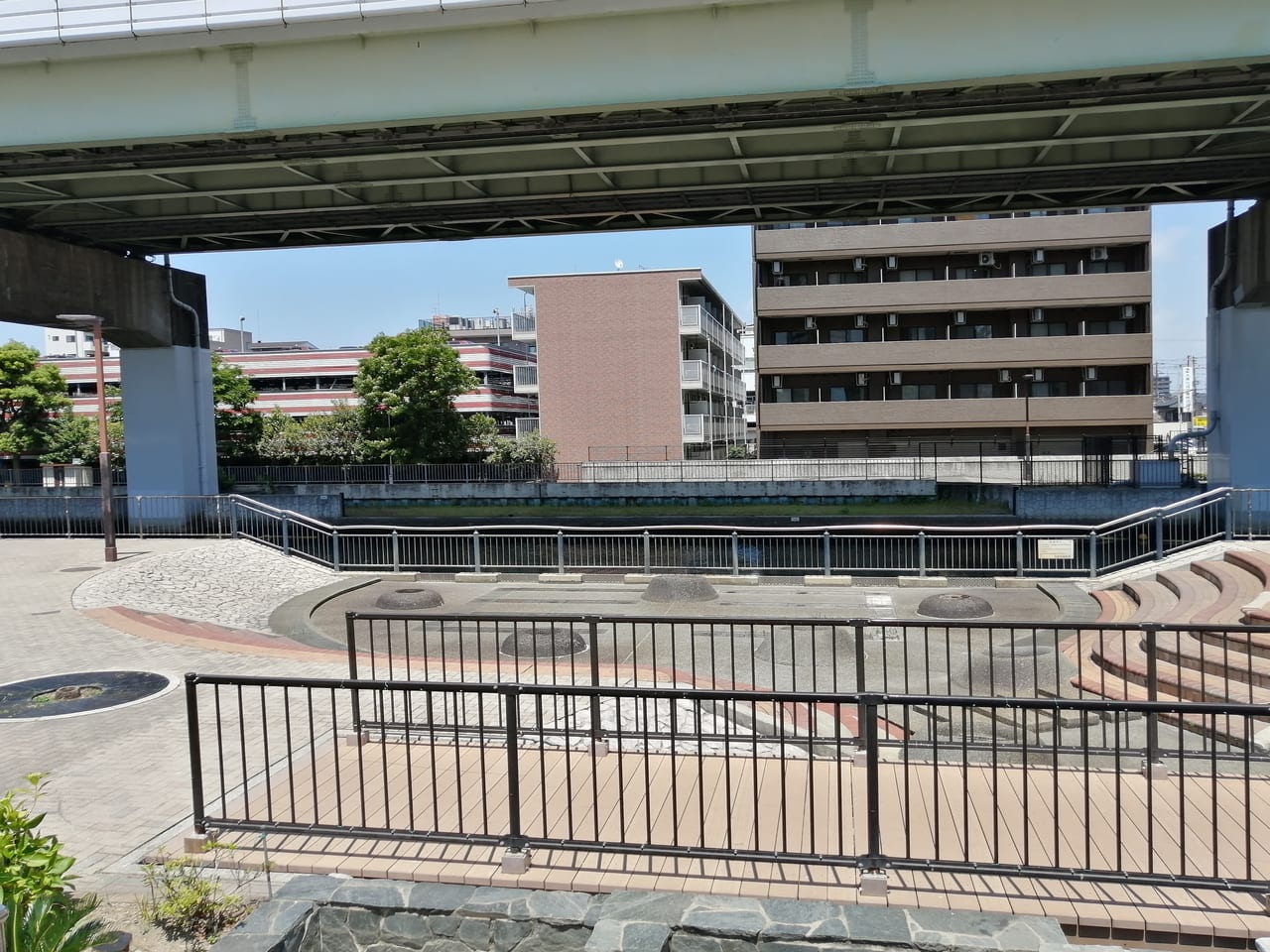 大阪市旭区 水遊びができる 西浪橋公園 の通水が停止されていました 号外net 都島区 旭区