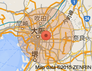 訪問医療マッサージ KEiROW　大阪城東ステーション map