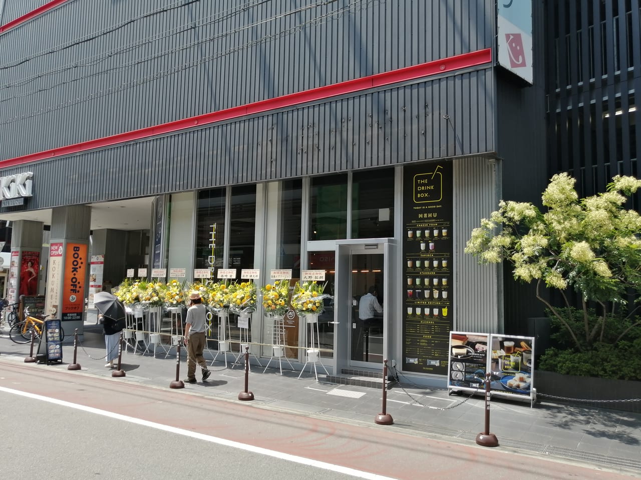 京阪モールKiKi京橋1階　THE DRINK BOX　2号店　8月1日　オープン