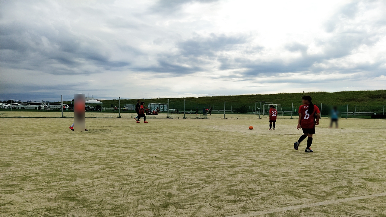 大阪市旭区　女子サッカークラブ　FKナディア　旭公園グランド